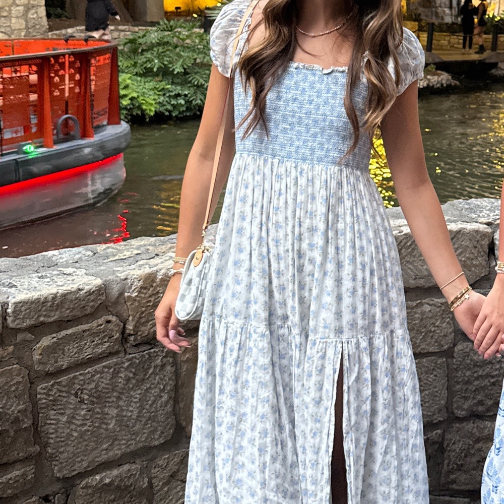 loveshack fancy maxi dress